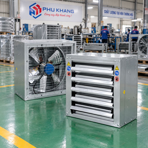 Quạt thông gió công nghiệp 600x600