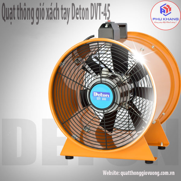 Quạt thông gió xách tay Deton DVT-45