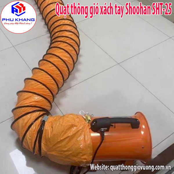 Quạt thông gió xách tay Shoohan SHT-25