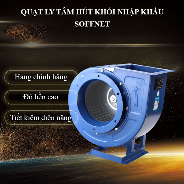 quạt ly tâm hút khói Soffnet 11-62-3.5A-1.1kw