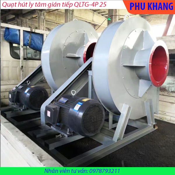 Quạt hút ly tâm gián tiếp QLTG-4P 25