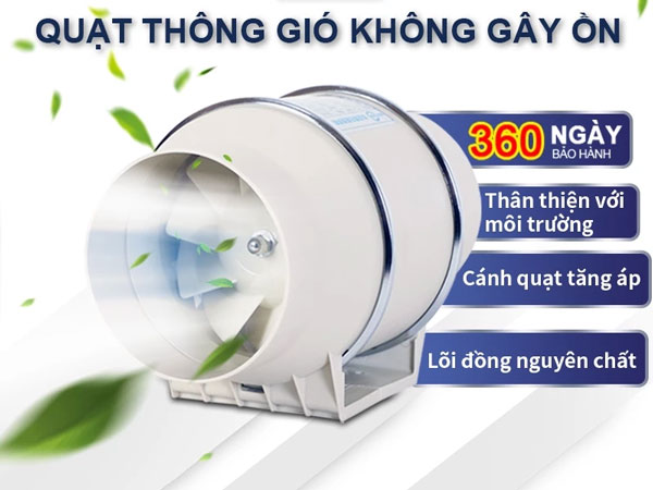 quạt hút mùi nối ống gió