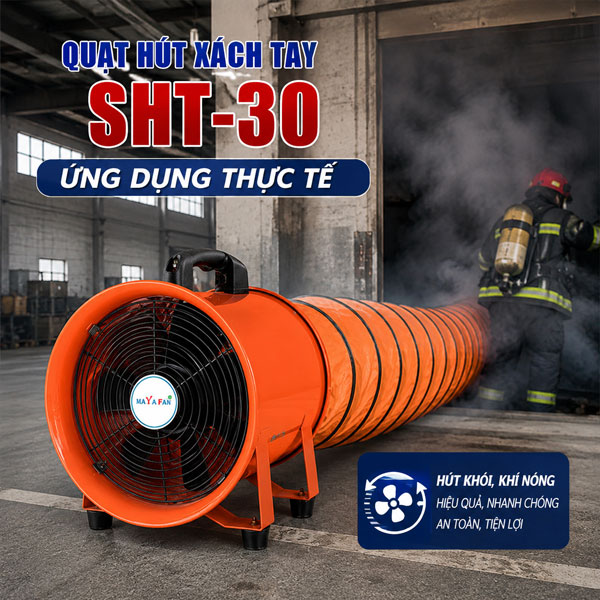 quạt hút xách tay SHT-30