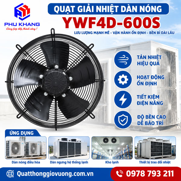 Quạt giải nhiệt dàn nóng YWF4D-600S