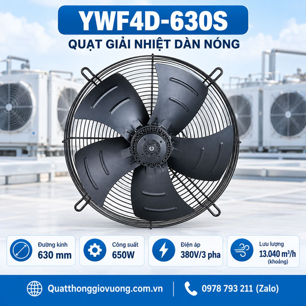 Quạt giải nhiệt dàn nóng YWF4D-630S