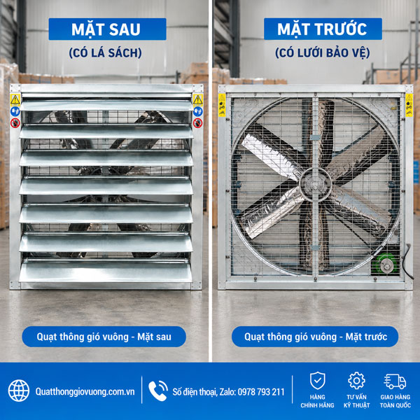 Quạt hút công nghiệp 800x800
