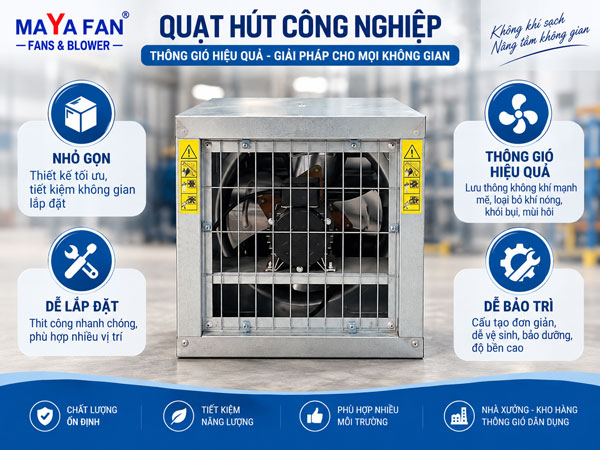 Quạt hút gắn tường 400x400
