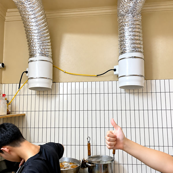 Quạt hút mùi nối ống HF 300