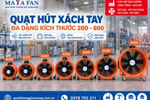 Quạt Hút Xách Tay Công Nghiệp: Giá & Cách Chọn