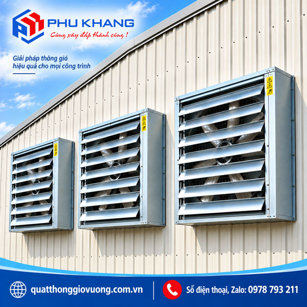 Quạt vuông công nghiệp