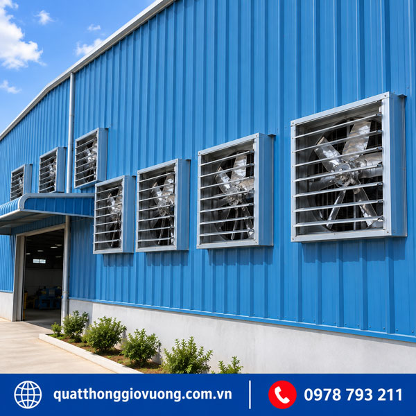 Quạt vuông công nghiệp